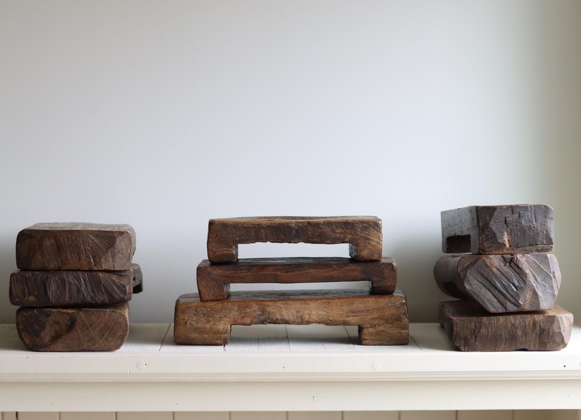 Vintage Teak Wood Riser (Assorted)