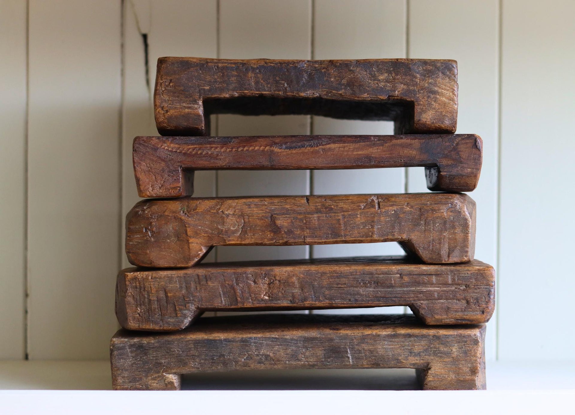 Vintage Teak Wood Riser (Assorted)