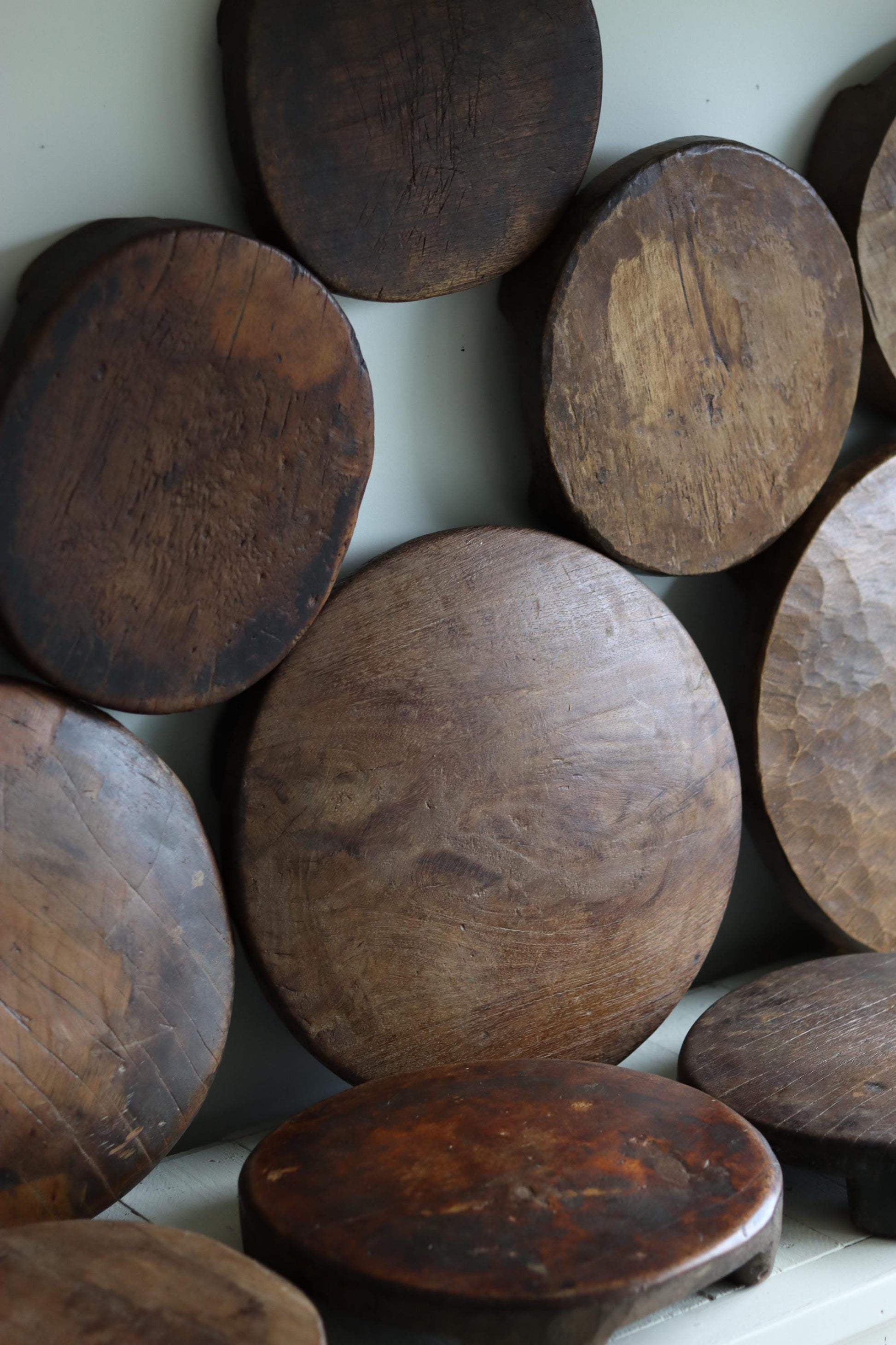 Vintage Teak Wood Chapati Riser (Assorted)