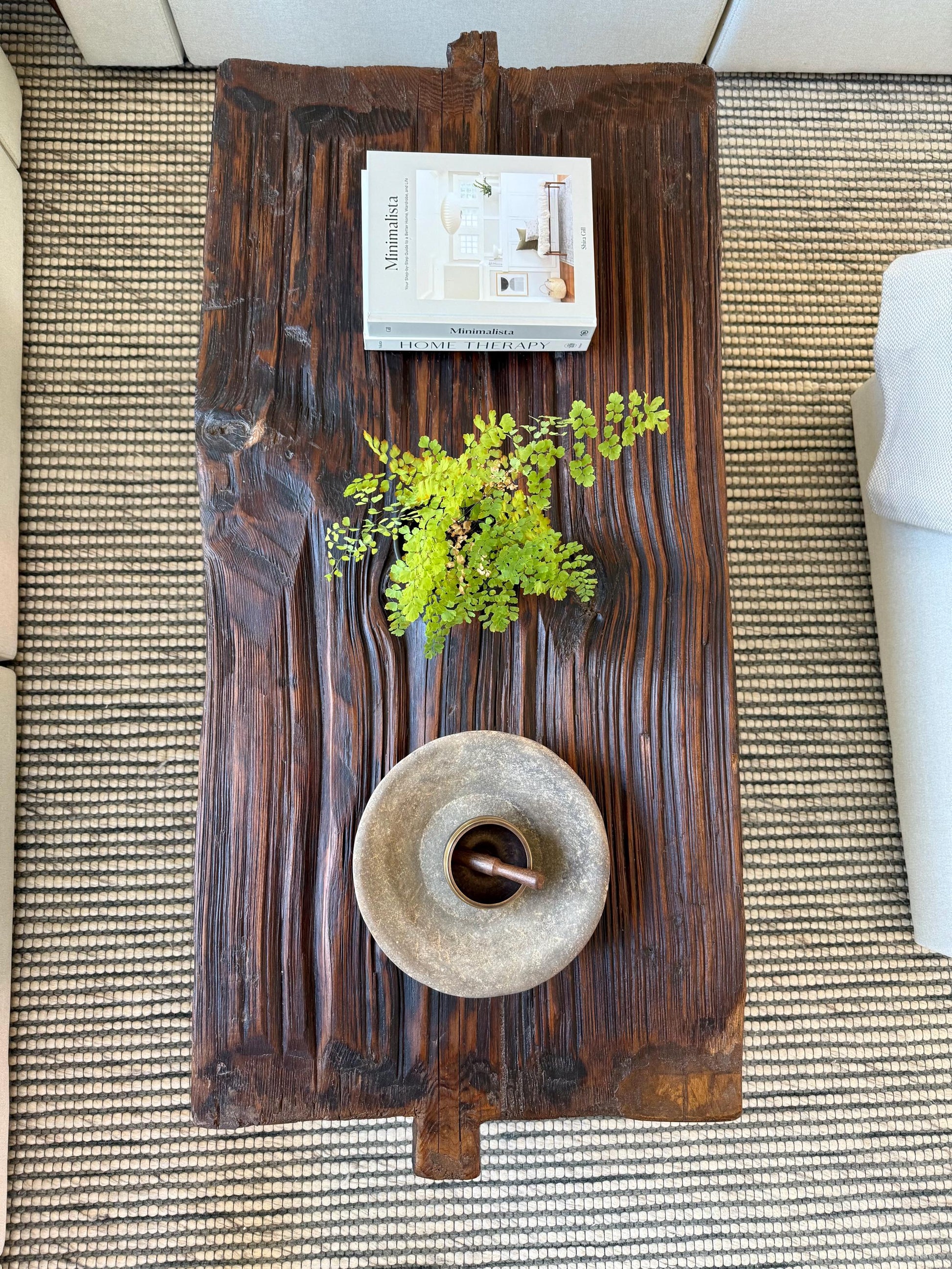 Vintage Rustic Naga Coffee Table