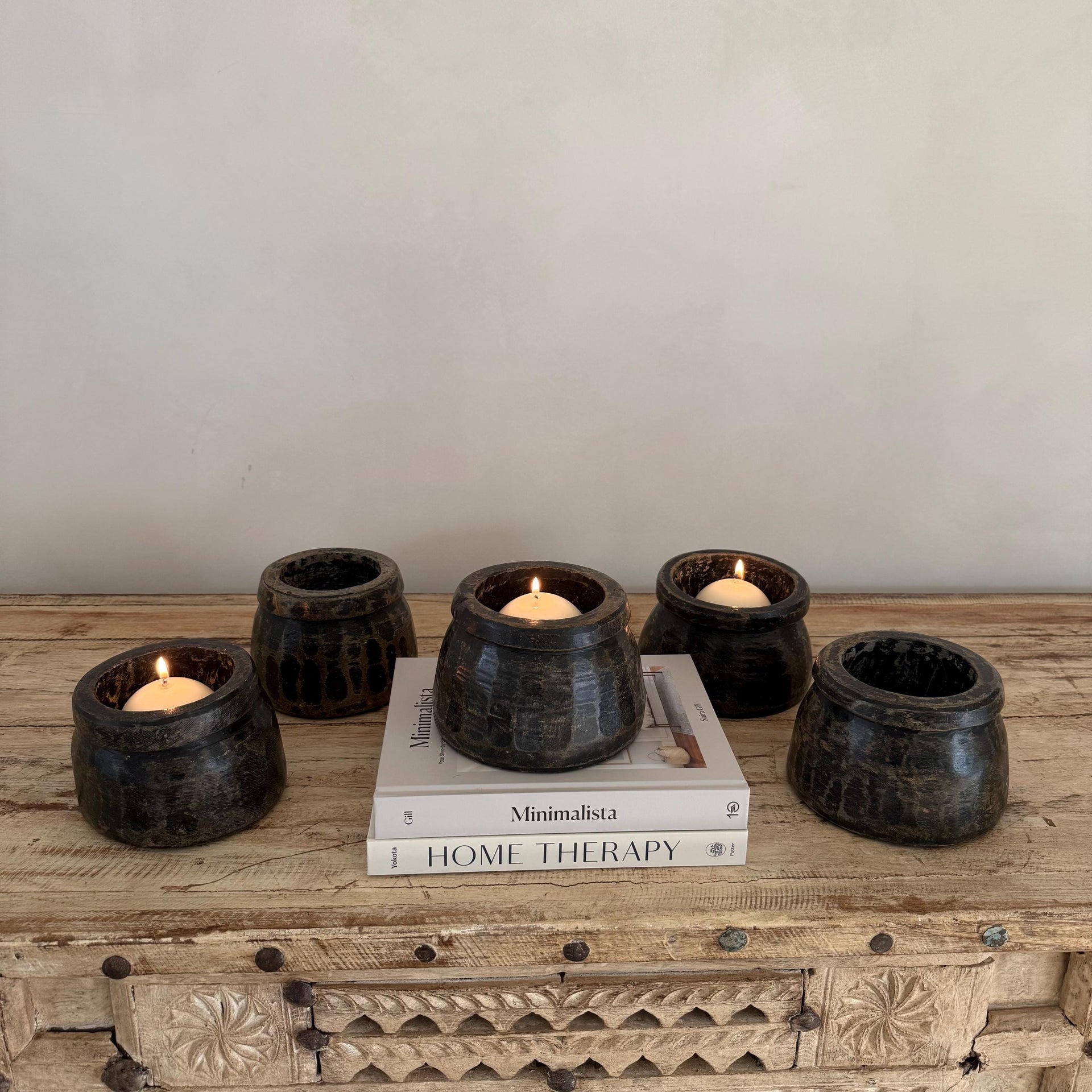 Vintage Dark Stone Pickle Pot (Assorted)