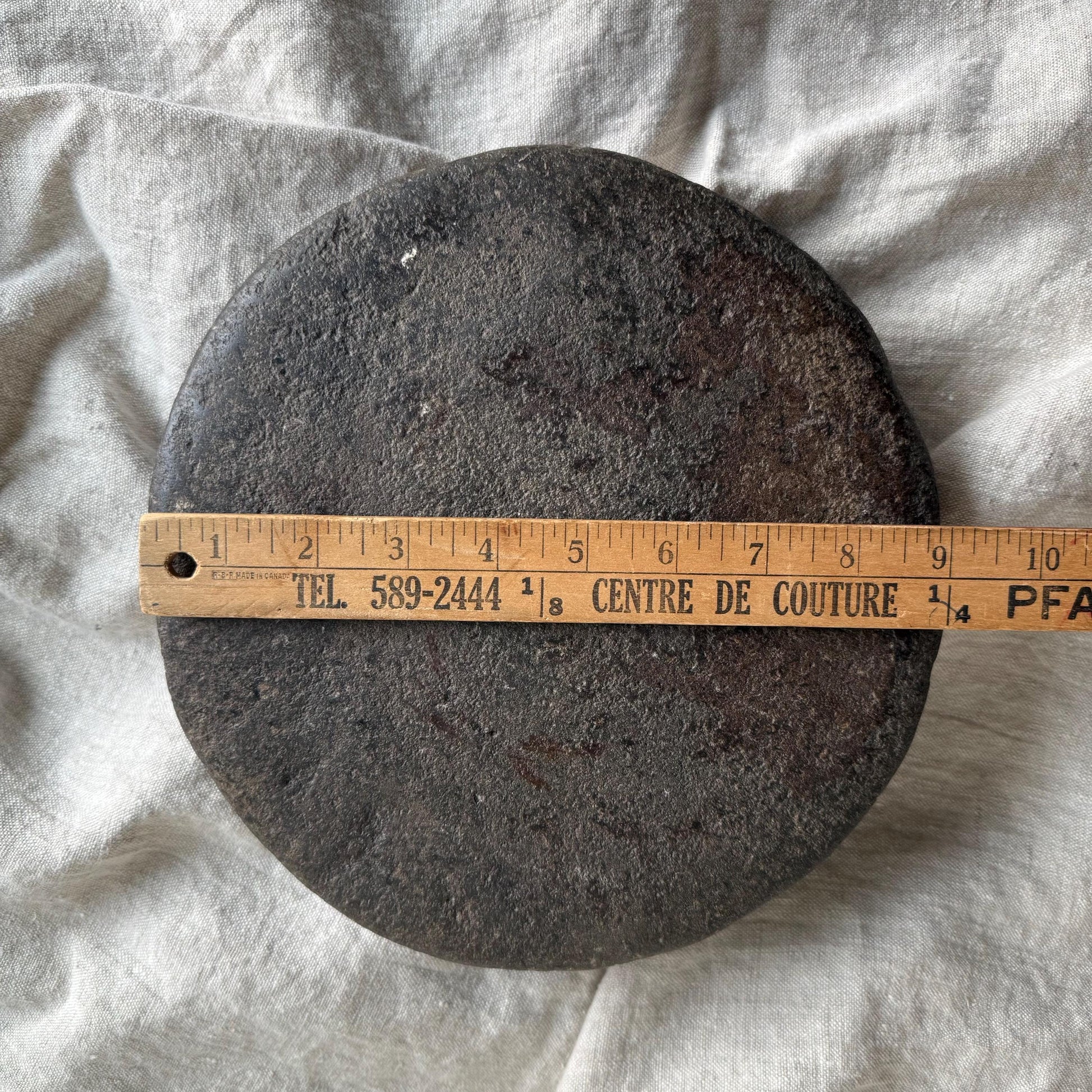 Vintage Stone Chapati Riser 9"