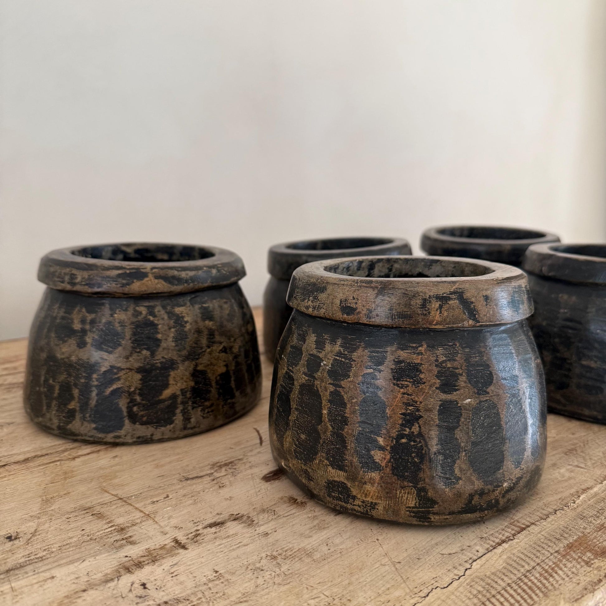 Vintage Dark Stone Pickle Pot (Assorted)