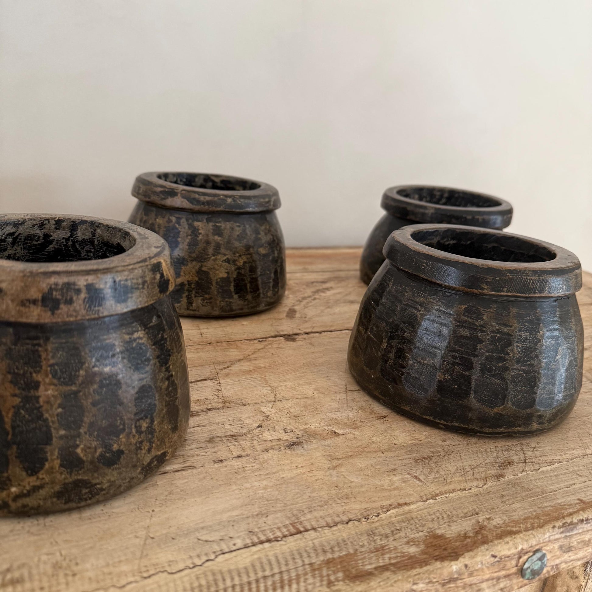 Vintage Dark Stone Pickle Pot (Assorted)