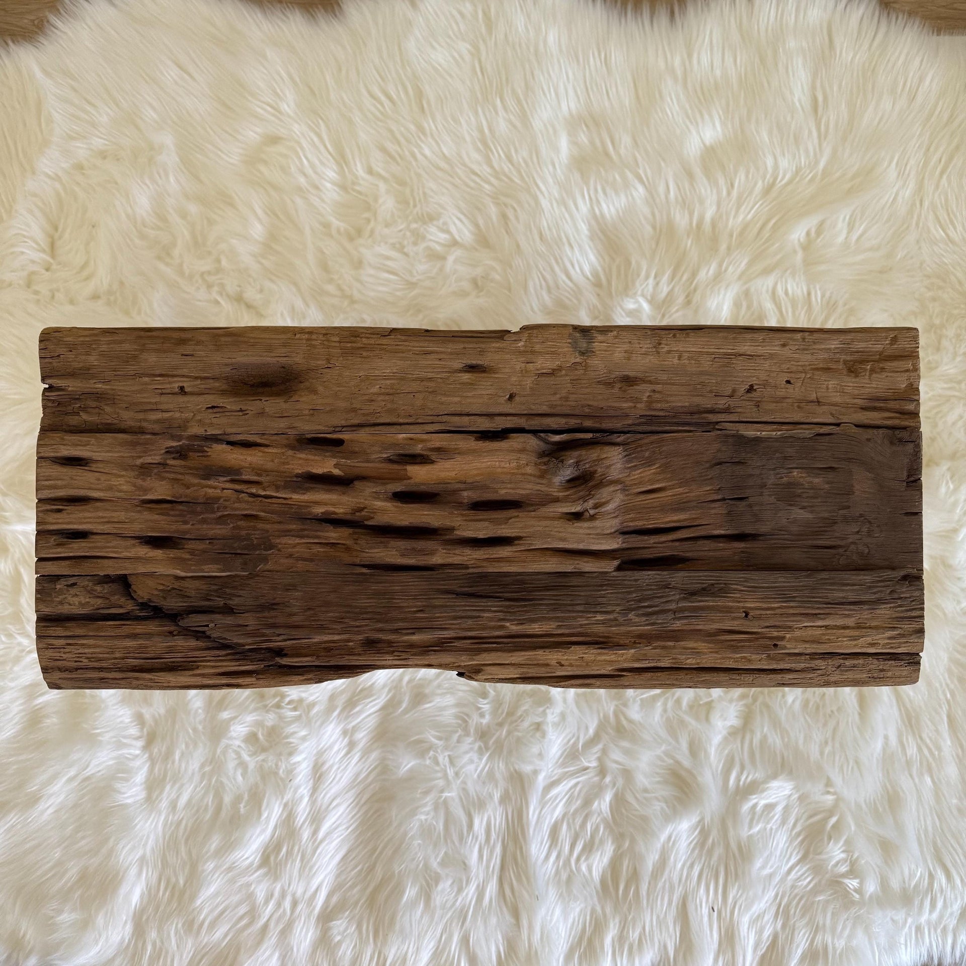 Handcrafted Entryway Stool, Rustic Reclaimed Wood Stool, Farmhouse Hallway Seating Bench, Narrow Side Table, Narrow Wooden Foyer