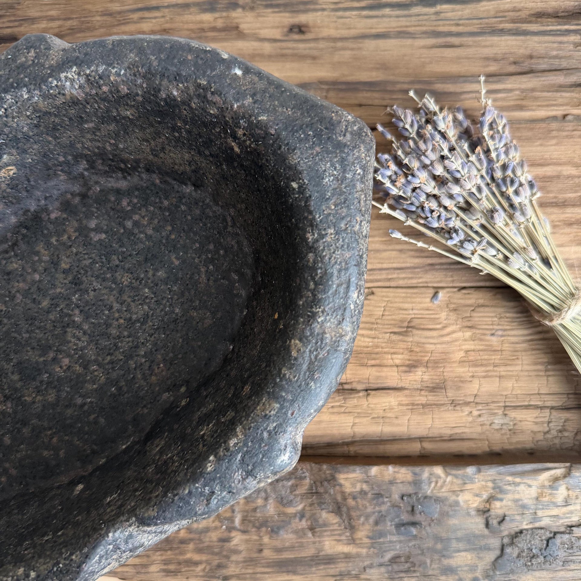 Vintage Marble Kharal 9.5"  Stone Tray, Antique Limestone Carved Oval Tray, Primitive Stone Centerpiece