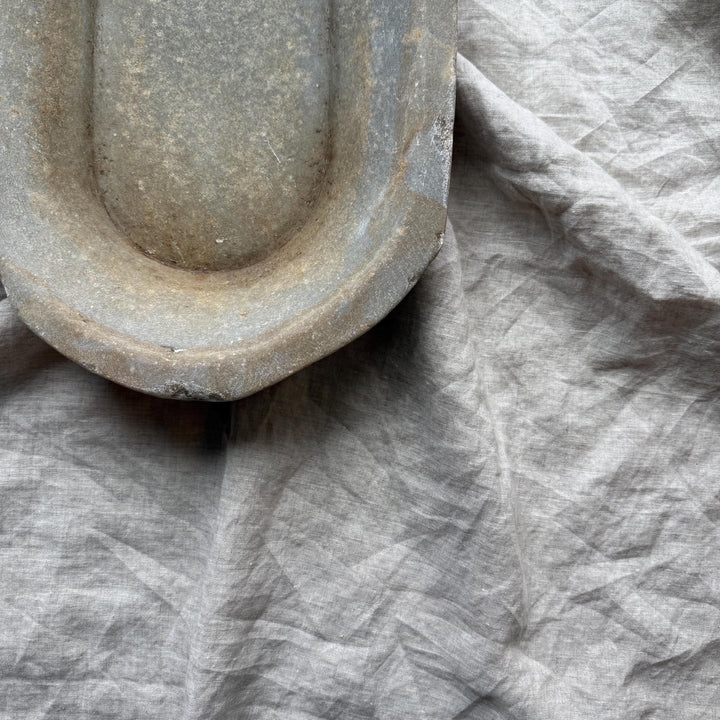 Vintage Marble Kharal Stone Tray - Project Kalaā