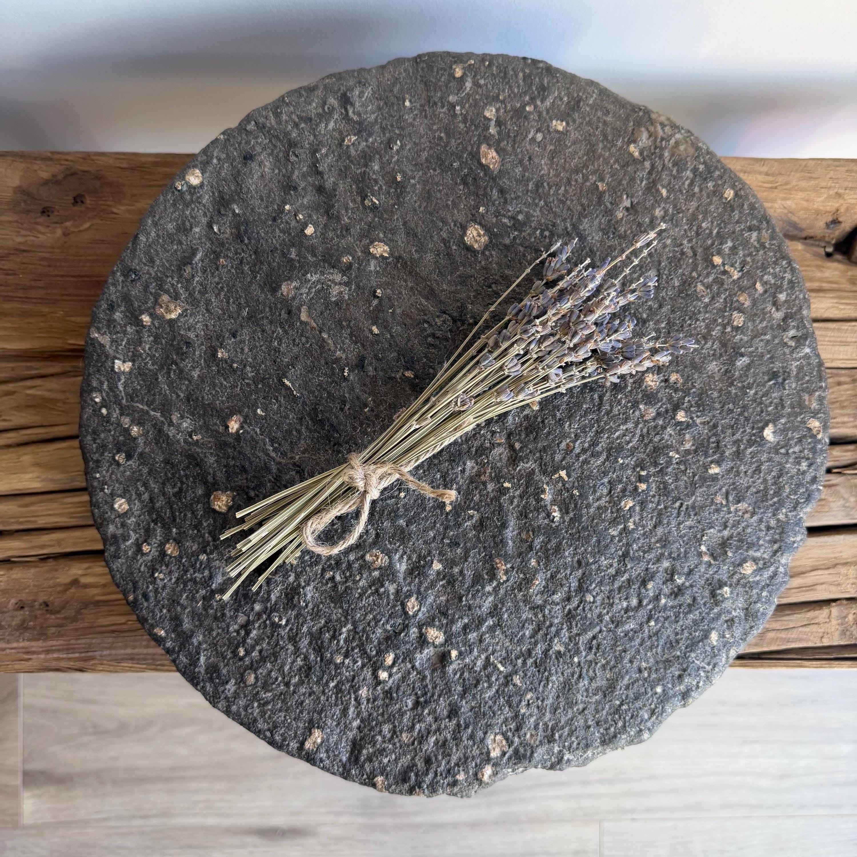 Vintage Stone Chapati Riser 11"