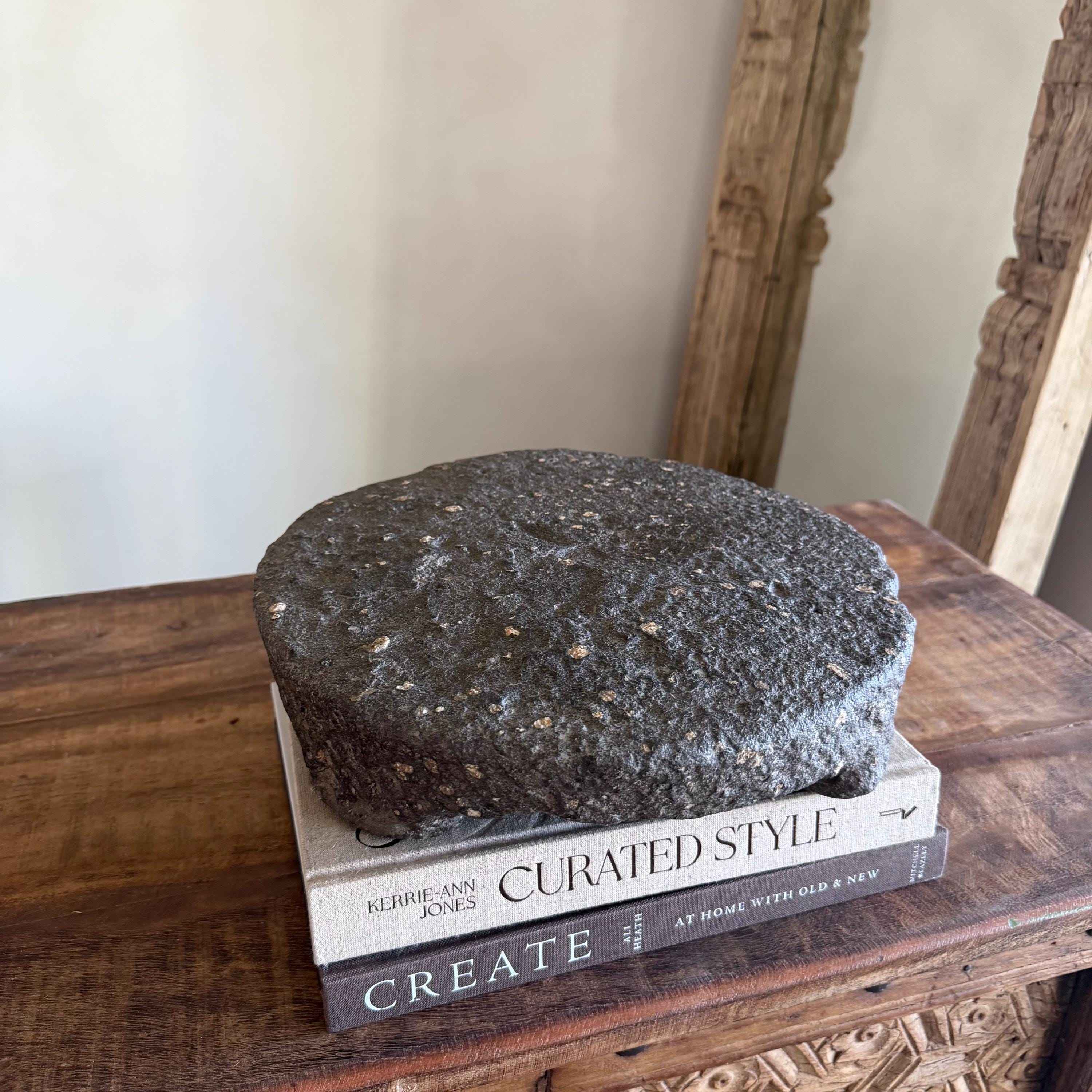 Vintage Stone Chapati Riser 11"