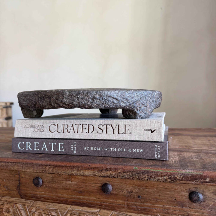 Vintage Stone Chapati Riser 11"