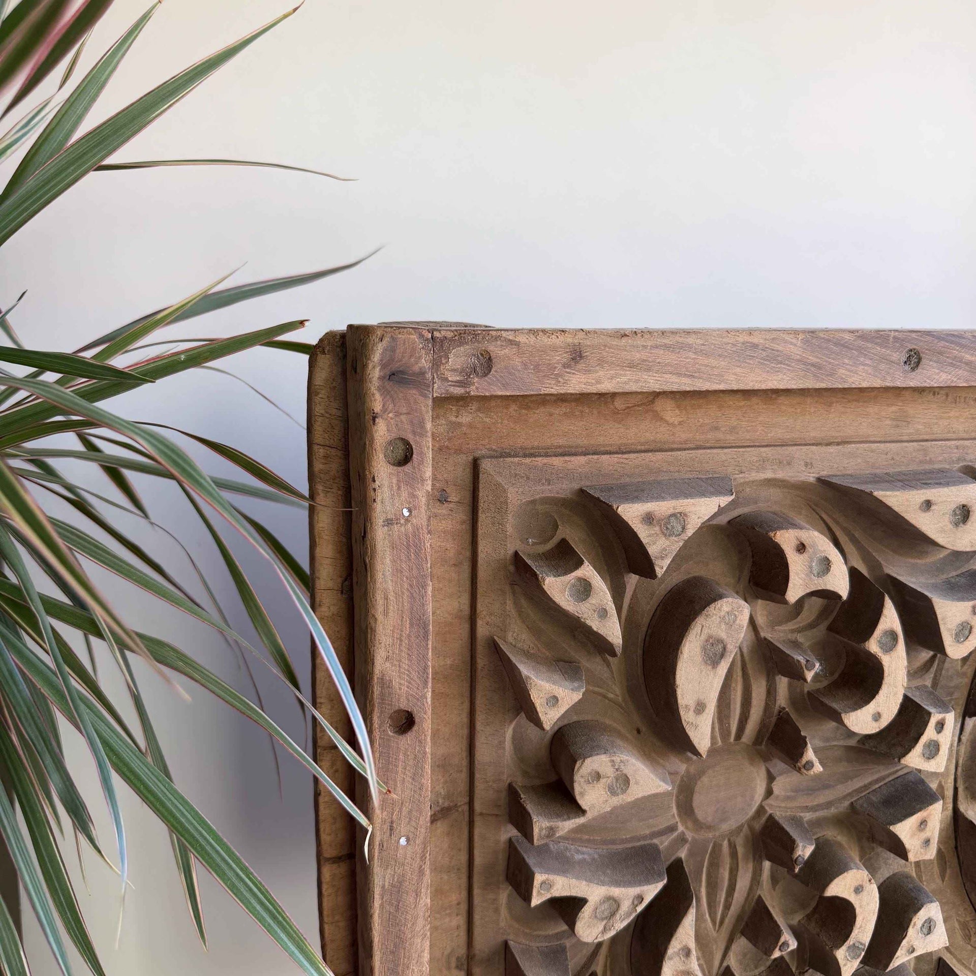 Antique Cement Mold 33" with Stand