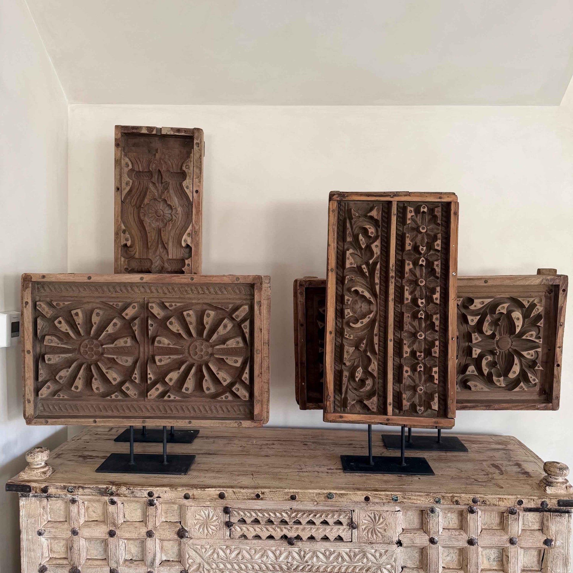 Antique Cement Mold 27" with Stand