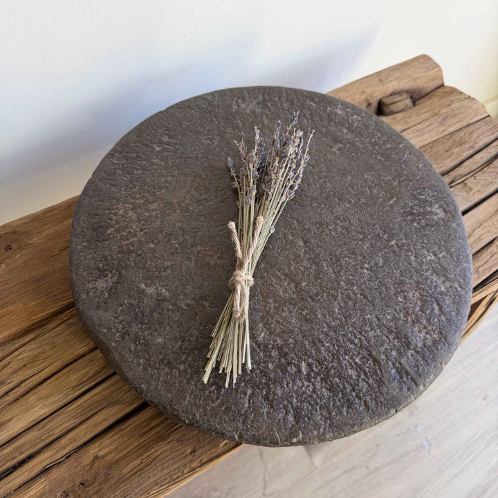 Vintage Stone Chapati Riser 11"