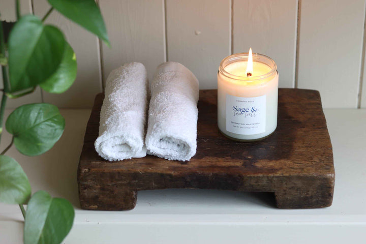 Rustic Rectangular Vintage Wooden Riser, Farmhouse Decor, Kitchen Stand, Plant Stand, Scandinavian Bathroom Vanity Stand