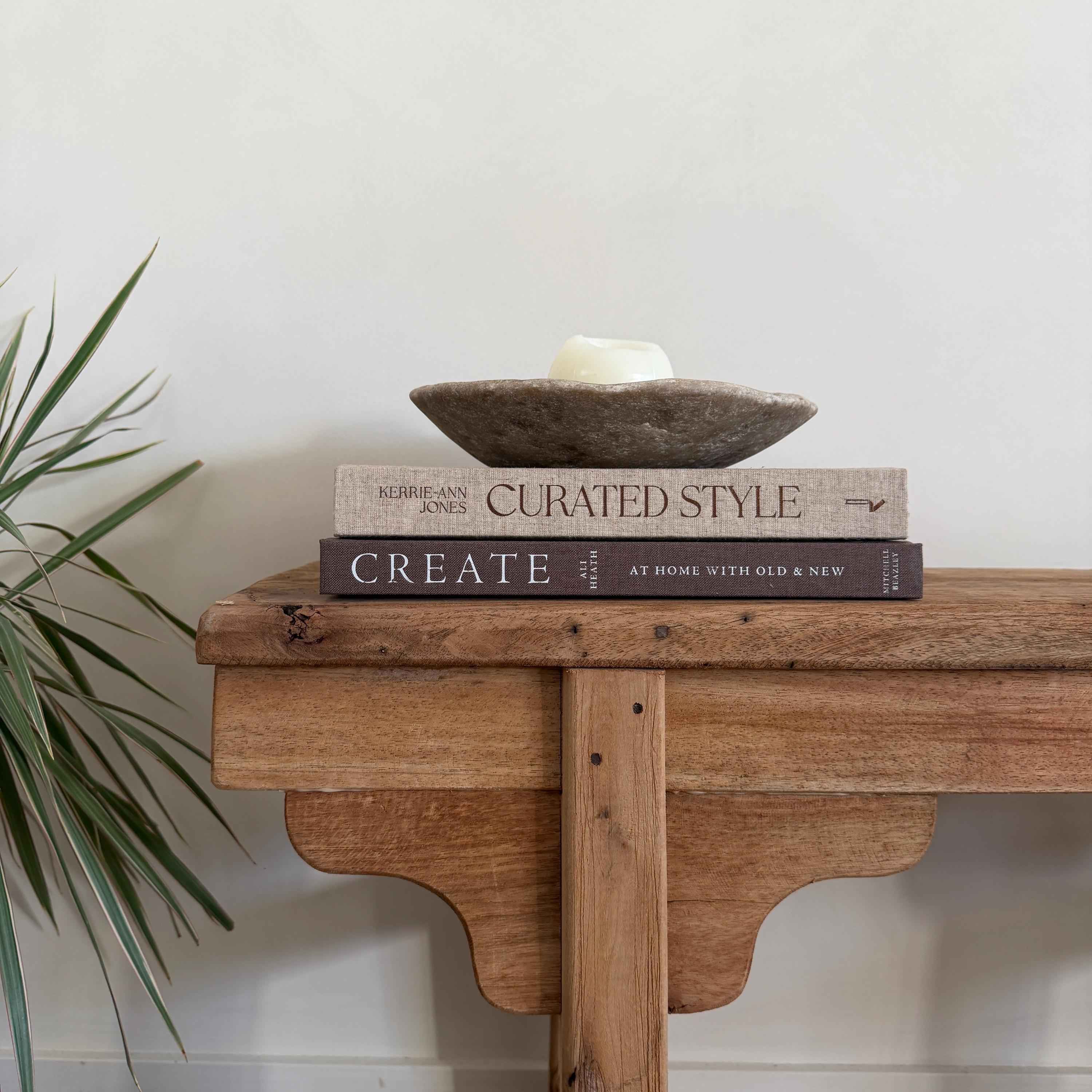 Vintage Inspired Noodle Bench | Heavy Rustic Wooden Bench