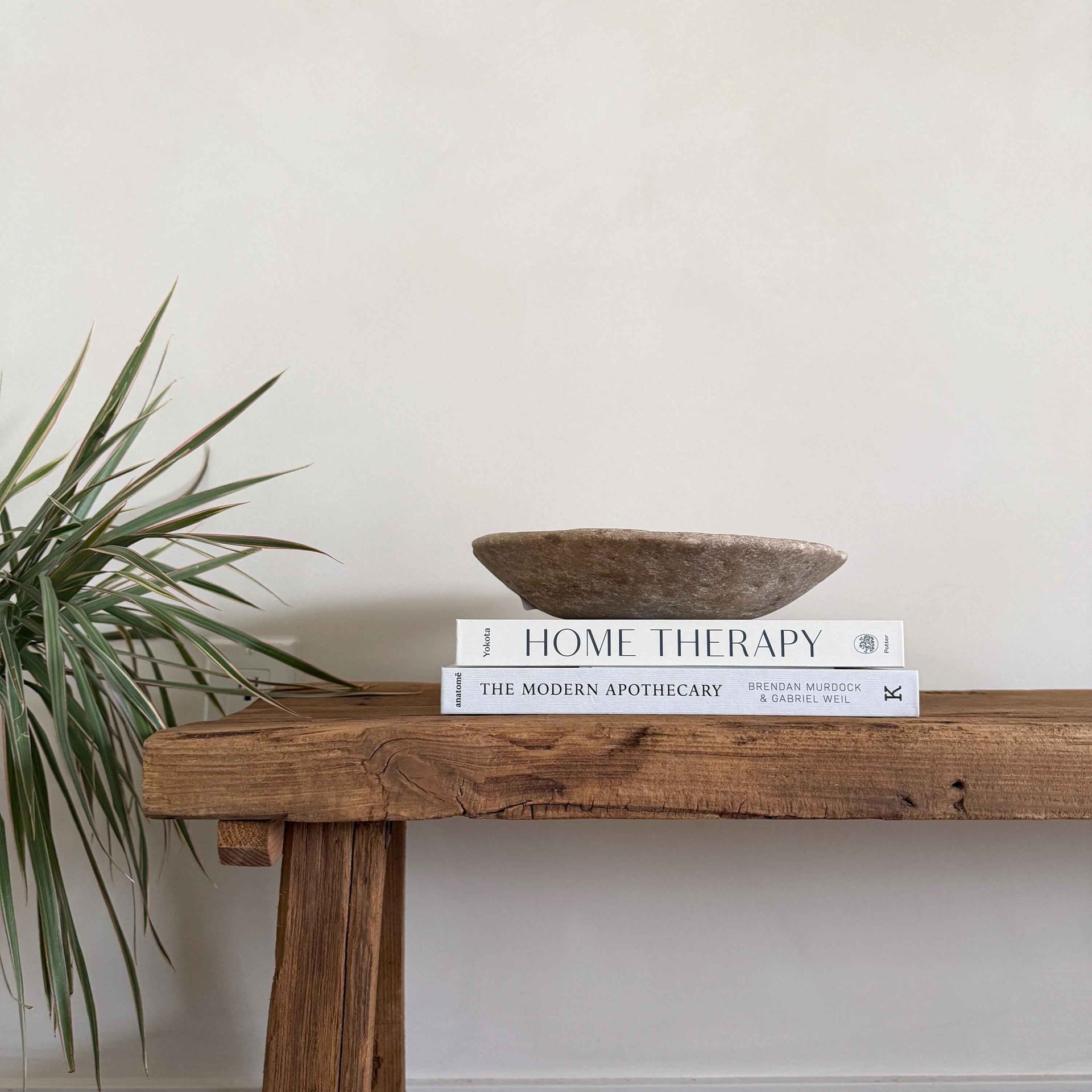 Rustic Farmhouse Entryway Bench | Handmade Reclaimed Wood Console Table