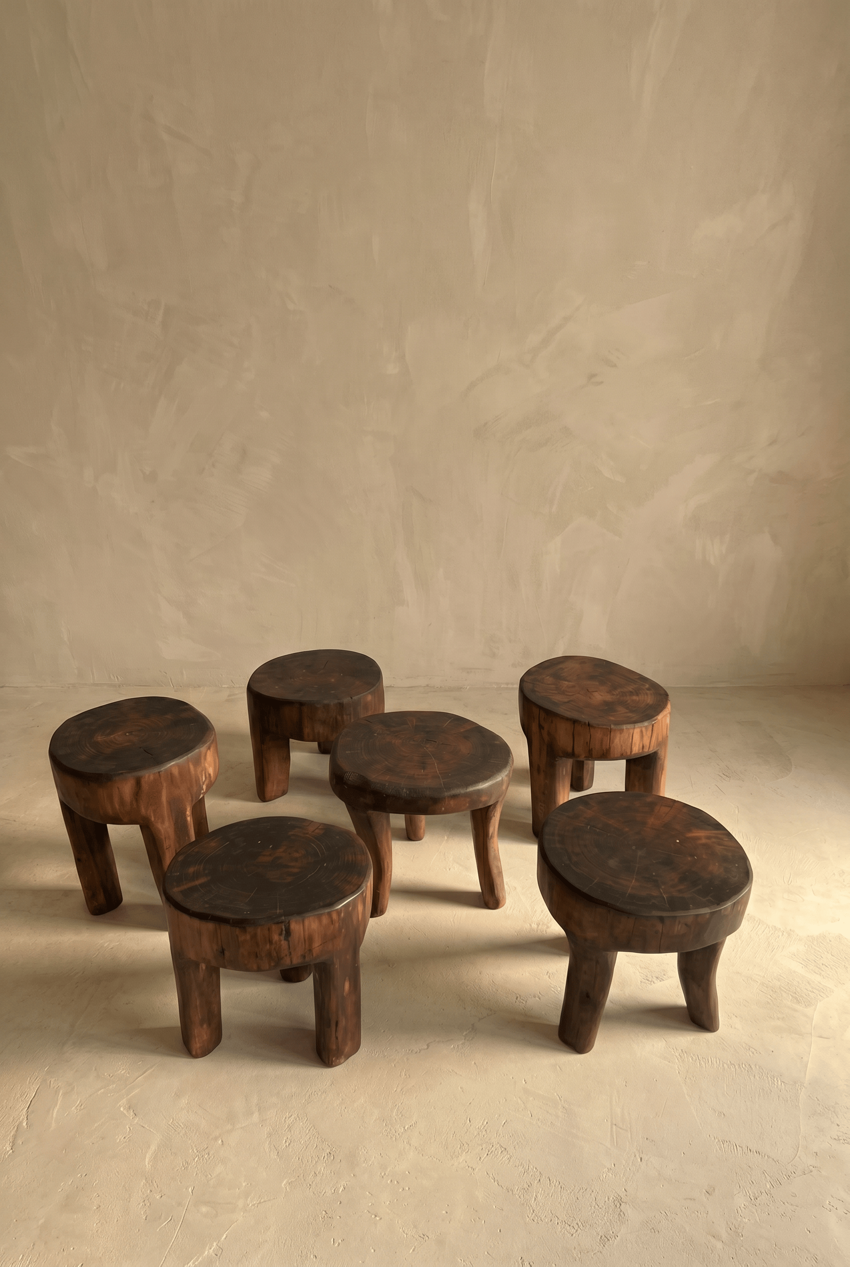 Naga Wood Stool