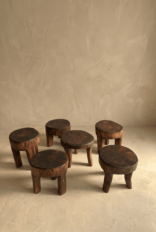 Naga Wood Stool